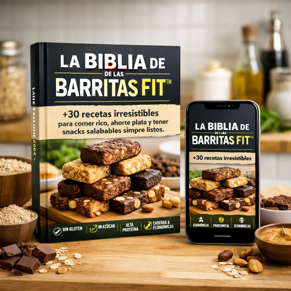 BARRITAS Fit: 30 Recetas de barritas saludables