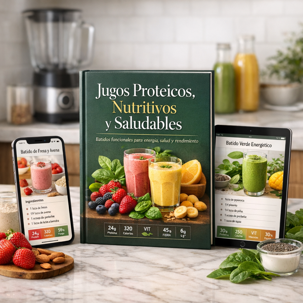JUGOS: Naturales, Nutritivos y Proteicos