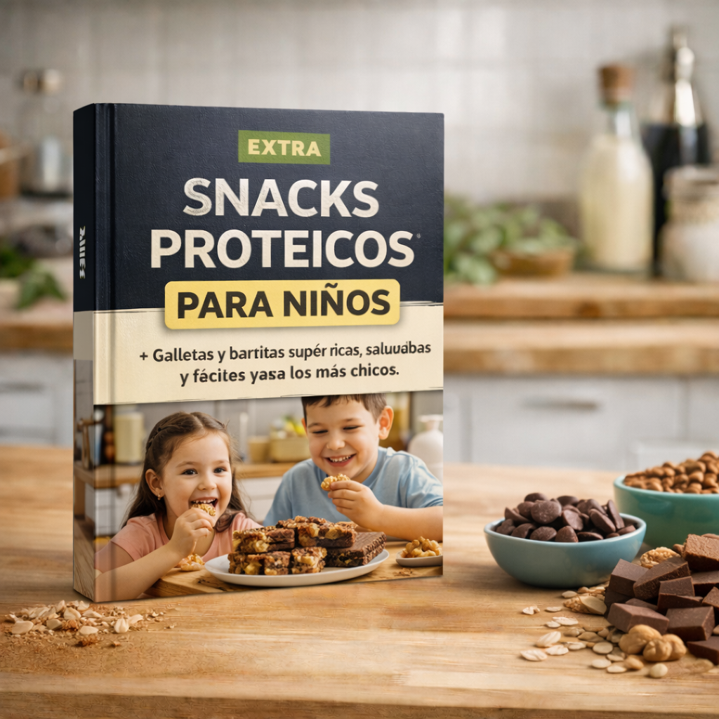 SNACK PROTEICOS PARA NIÑOS: +30 Recetas